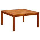 Tuintafel Massief Acaciahout 85 x 85 x 45 cm