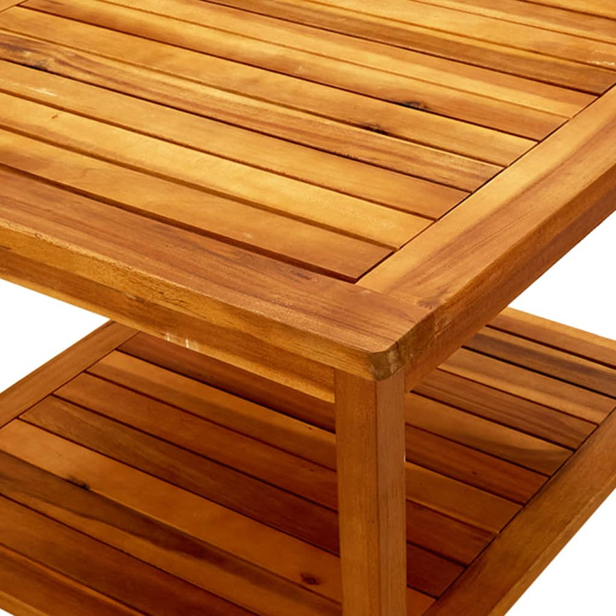 Salontafel Massief Acaciahout 60 x 60 x 45 cm