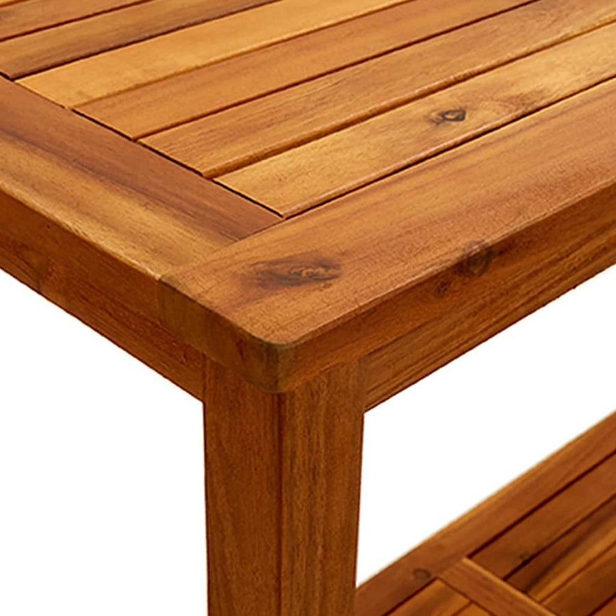 Tuinwandtafel Massief Acaciahout 110 x 40 x 75 cm