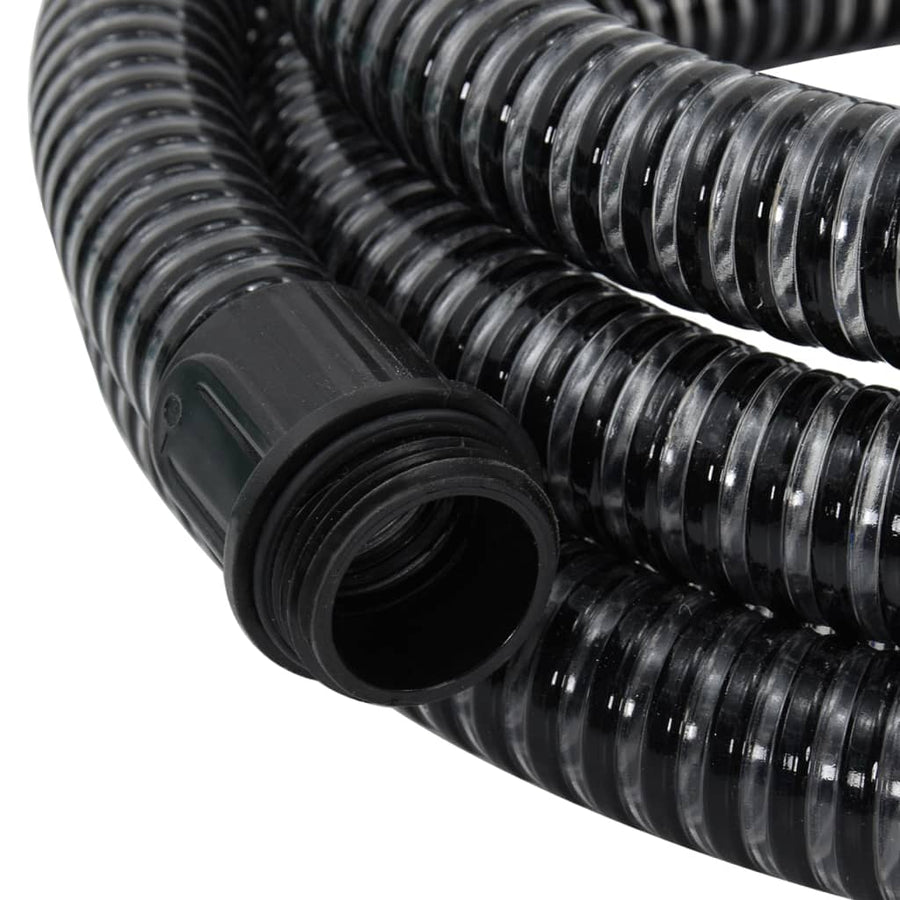 Zuigslang Met Messing Koppelingen 1,1'' Pvc 3 m Zwart Zonder vlotter