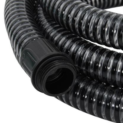 Zuigslang Met Messing Koppelingen 1,1'' Pvc 15 m Zwart Zonder vlotter