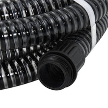 Zuigslang Met Messing Koppelingen 1,1'' Pvc 15 m Zwart Met vlotter