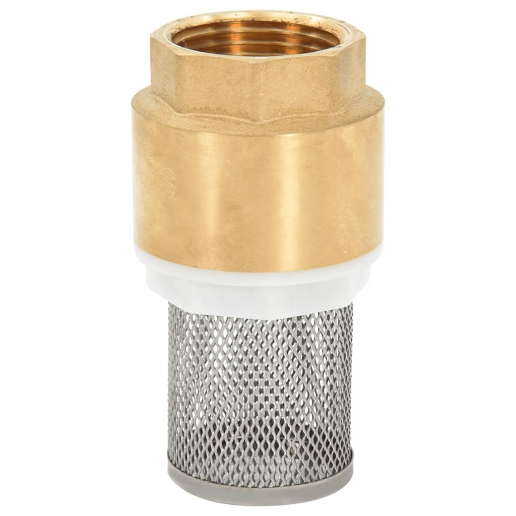 Zuigslang Met Messing Koppelingen 1,1'' Pvc 20 m Zwart Zonder vlotter