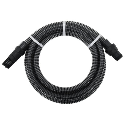 Zuigslang Met Pvc Koppelingen 1,1'' 7 M Pvc Zwart