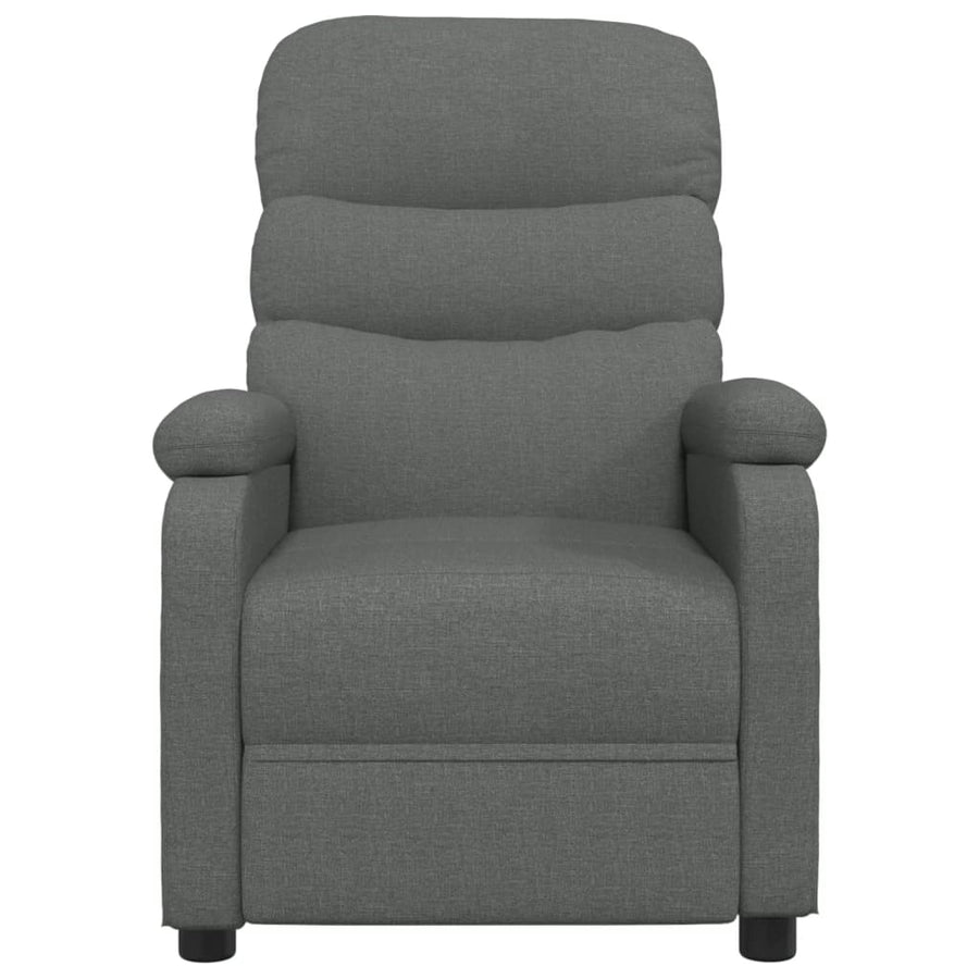 Massagestoel Elektrisch Stof Donkergrijs