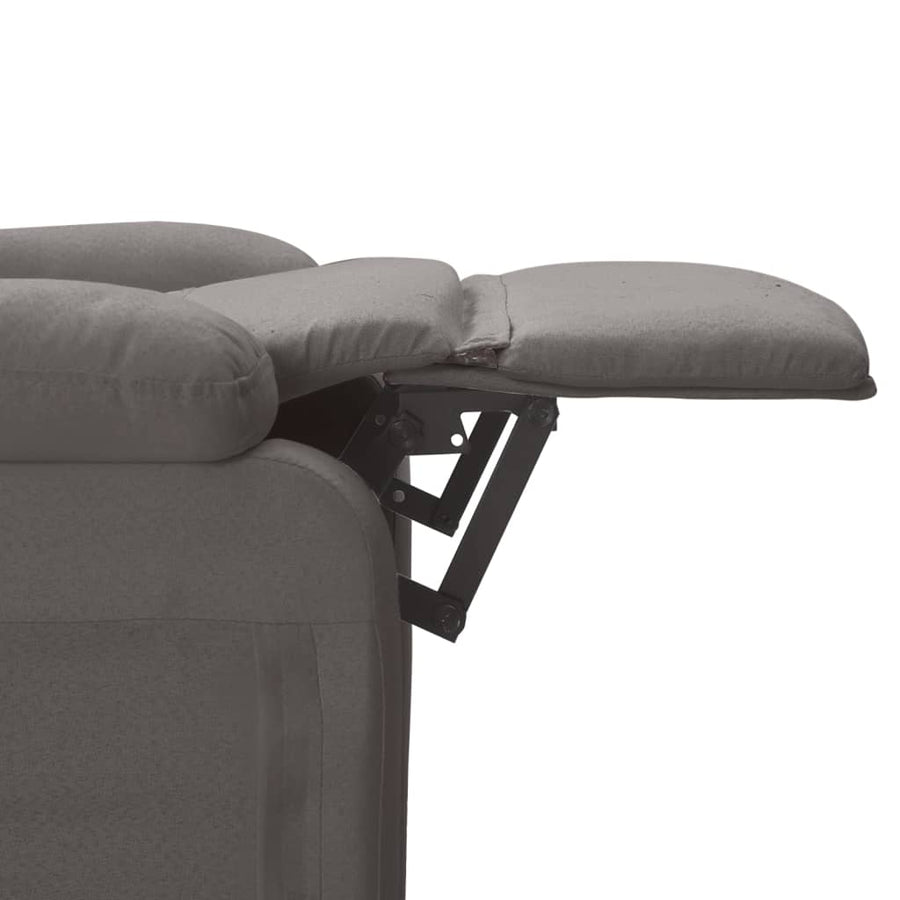 Massagestoel Elektrisch Stof Donkergrijs