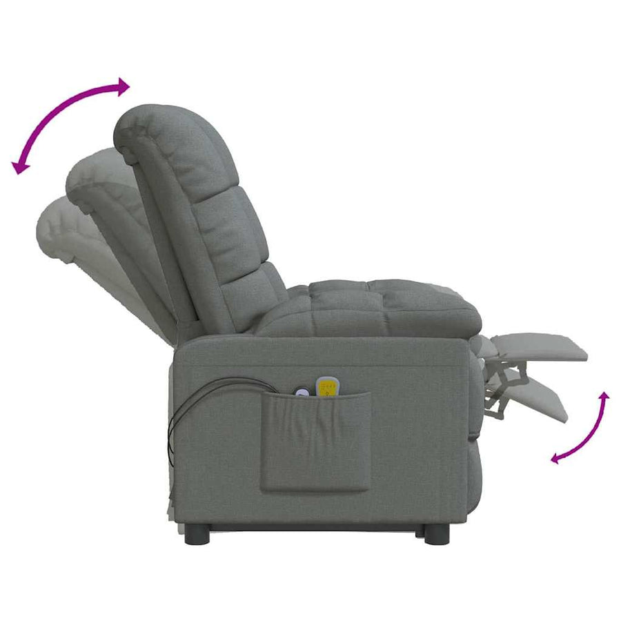 Massagestoel Elektrisch Stof