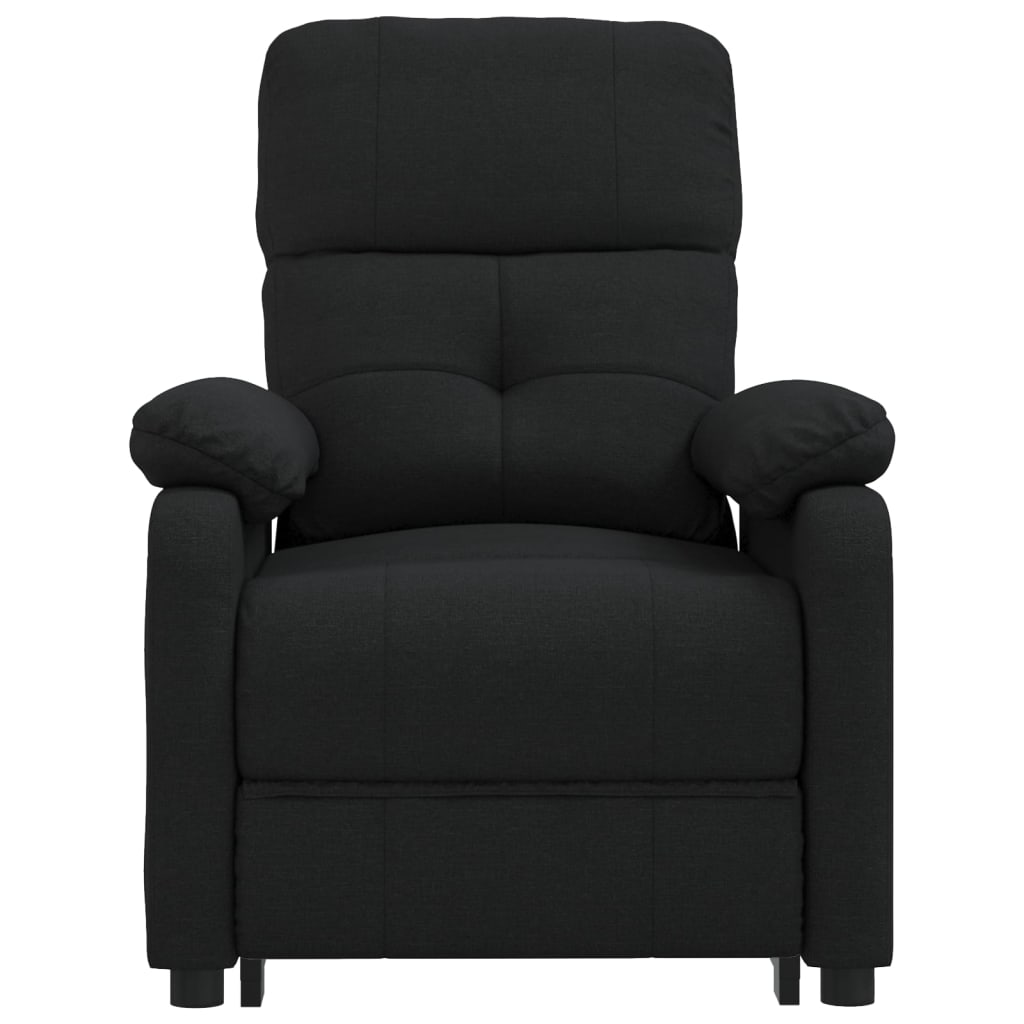 Fauteuil Verstelbaar Elektrisch Stof Zwart 1