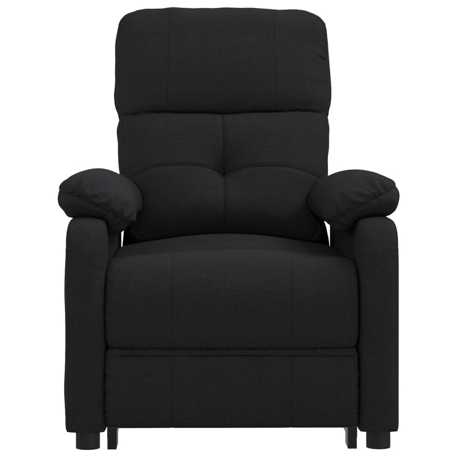 Fauteuil Verstelbaar Elektrisch Stof Zwart 1