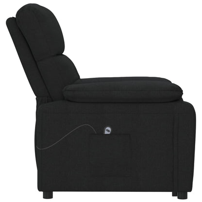 Fauteuil Verstelbaar Elektrisch Stof Zwart 1