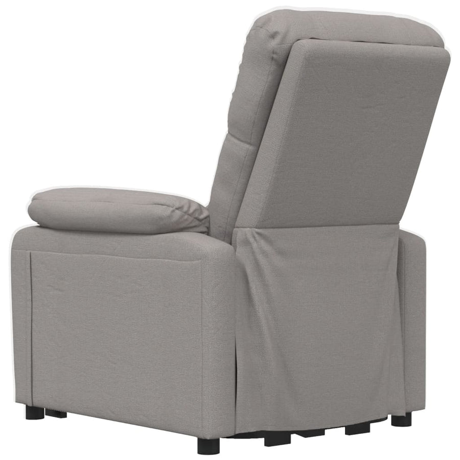 Massagestoel Elektrisch Stof Taupe