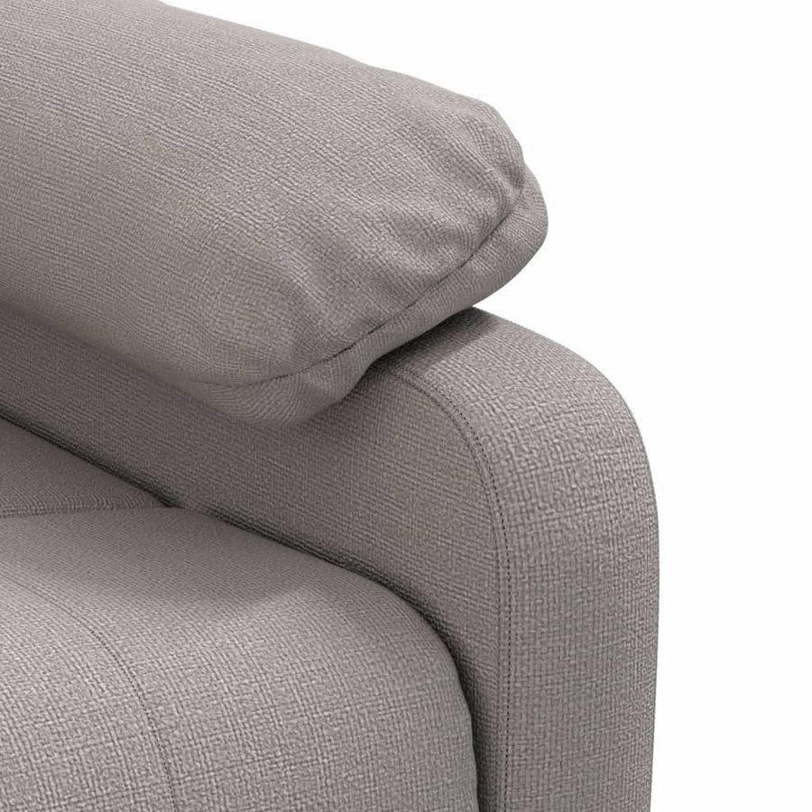 Massagestoel Elektrisch Stof Taupe