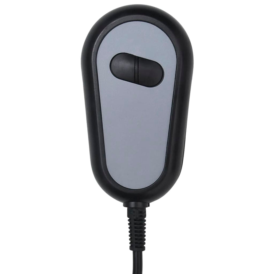 Massagestoel Elektrisch Stof Lichtgrijs