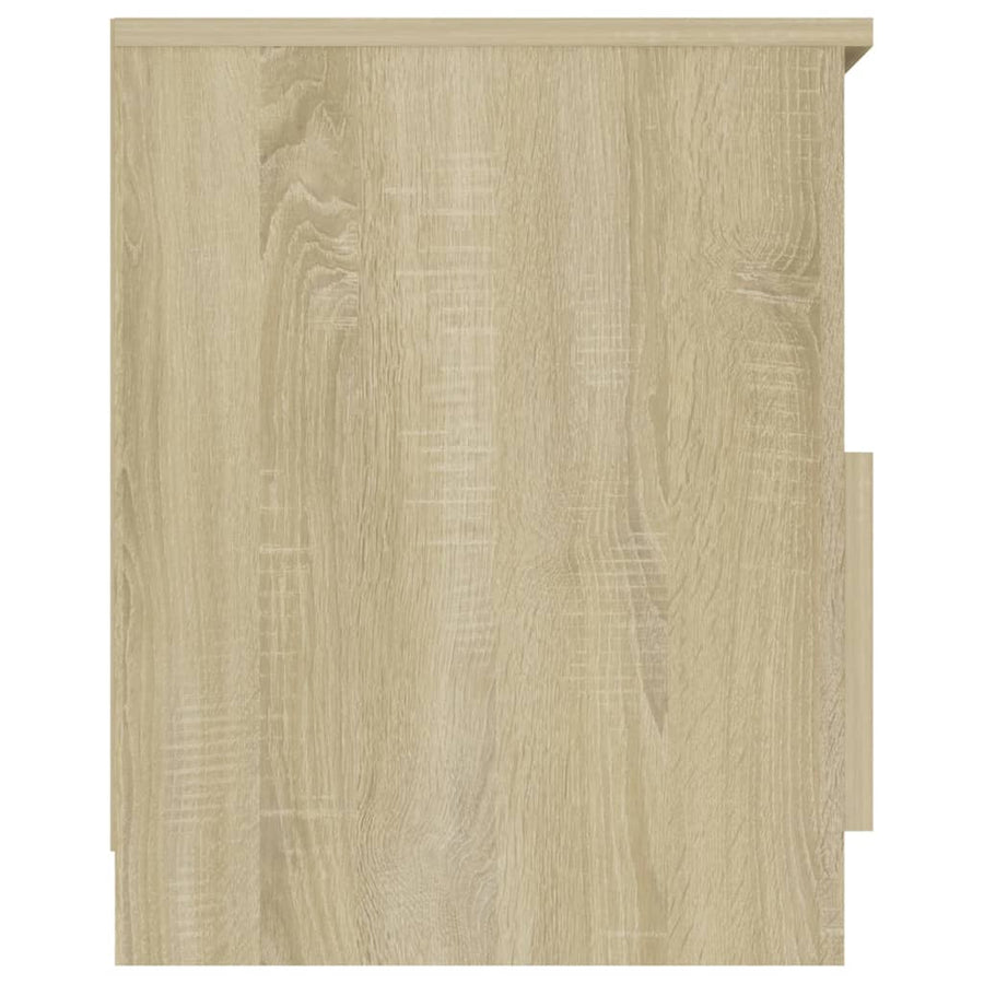 Nachtkastjes 40X40X50 Cm Spaanplaat Kleurig 2 Sonoma eiken