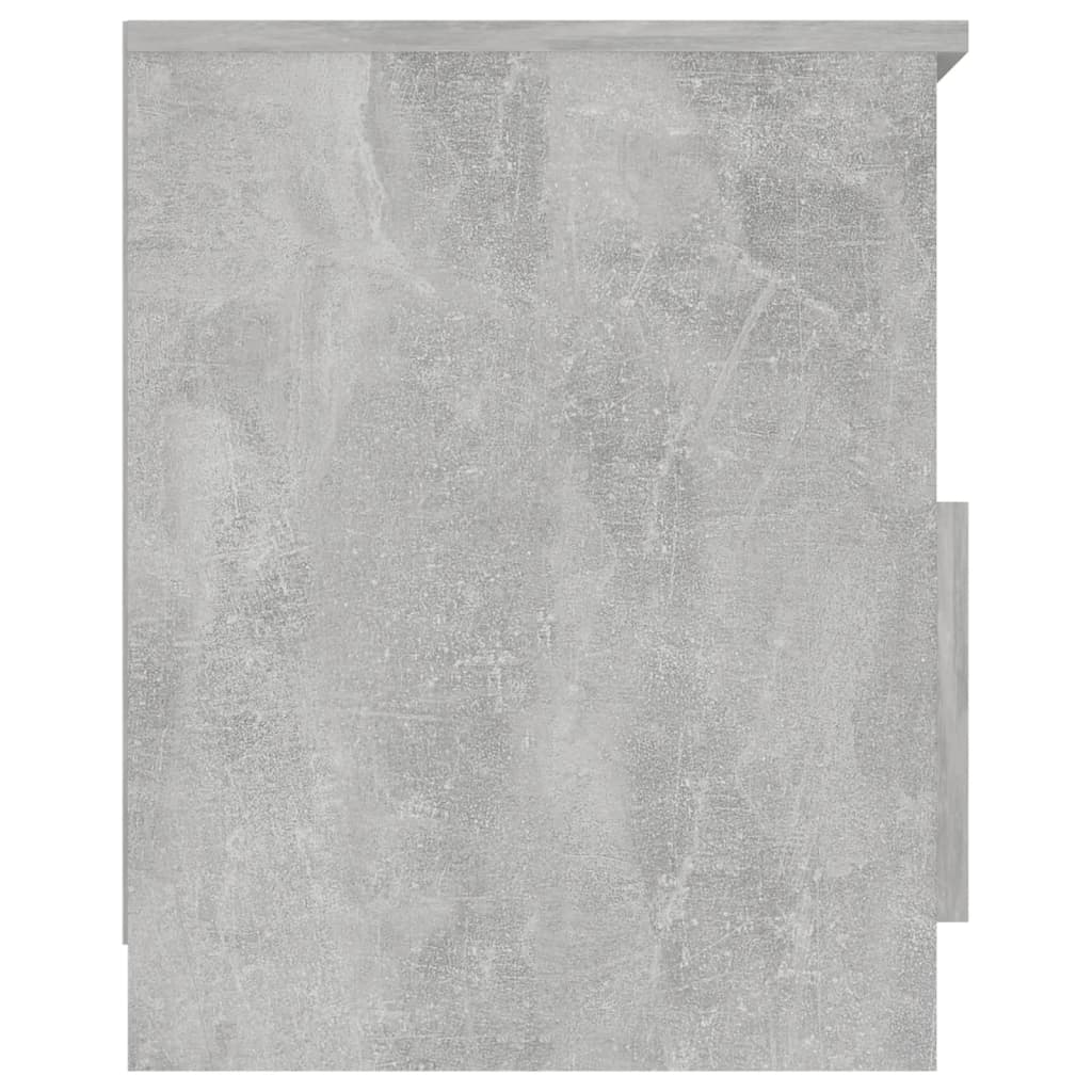 Nachtkastjes 40X40X50 Cm Spaanplaat 2 Betongrijs