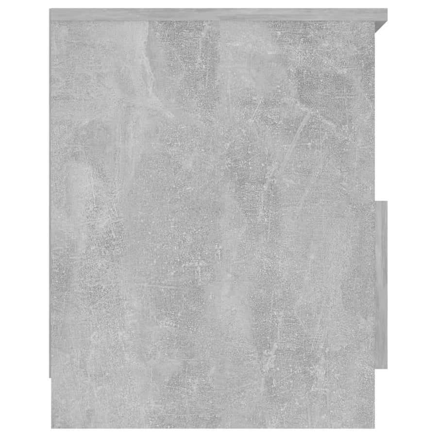 Nachtkastjes 40X40X50 Cm Spaanplaat 2 Betongrijs