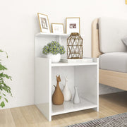 Nachtkastjes 2 st 40x35x60 cm spaanplaat zwart