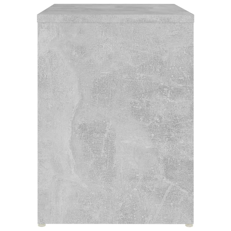 Nachtkastjes 40X30X40 Cm Spaanplaat 2 Betongrijs