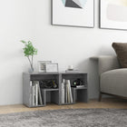 Bedside tables 2 pcs 40x30x40 cm engineered wood concrete grey
