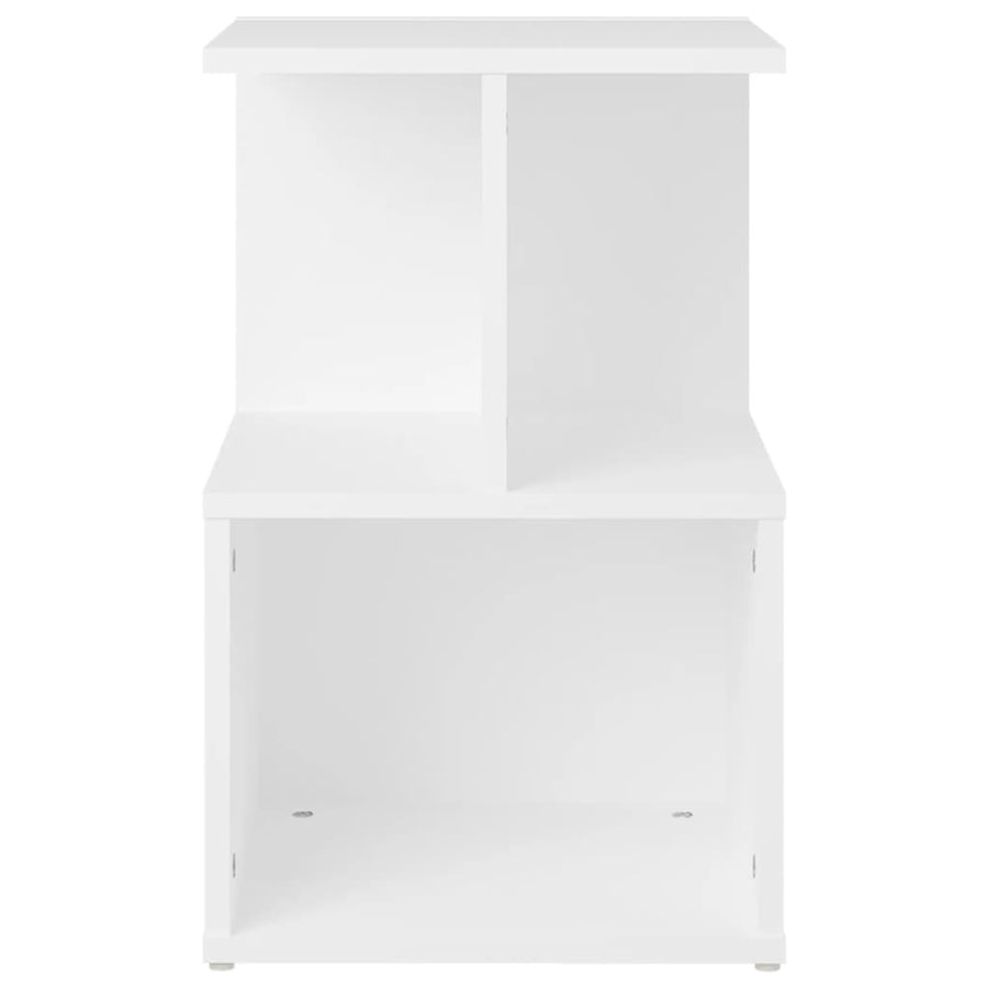 Nachtkastjes 35X35X55 Cm Spaanplaat 2 Wit