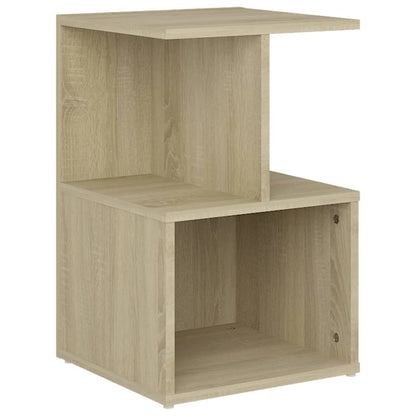 Nachtkastje 35X35X55 Cm Spaanplaat Kleurig 1 Sonoma eiken