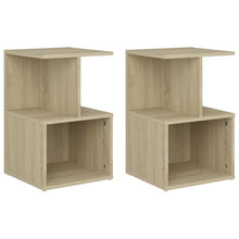 Nachtkastjes 35X35X55 Cm Spaanplaat Kleurig 2 Sonoma eiken