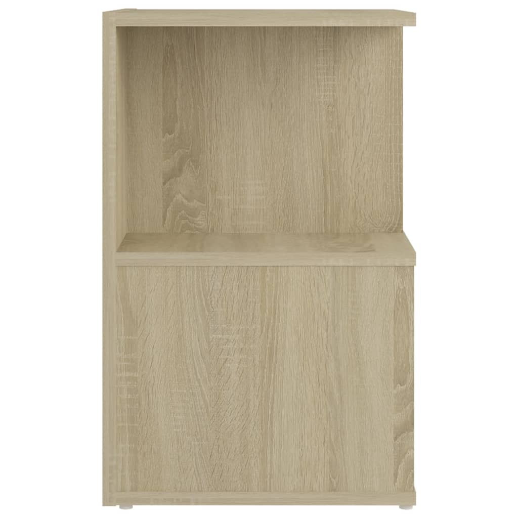Nachtkastjes 35X35X55 Cm Spaanplaat Kleurig 2 Sonoma eiken