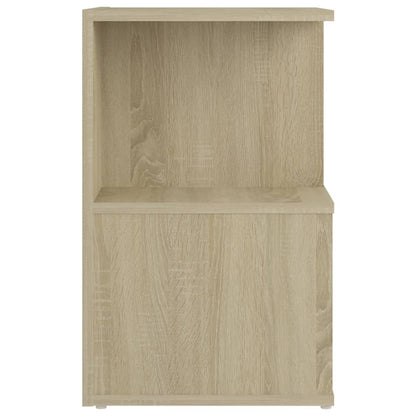 Nachtkastjes 35X35X55 Cm Spaanplaat Kleurig 2 Sonoma eiken