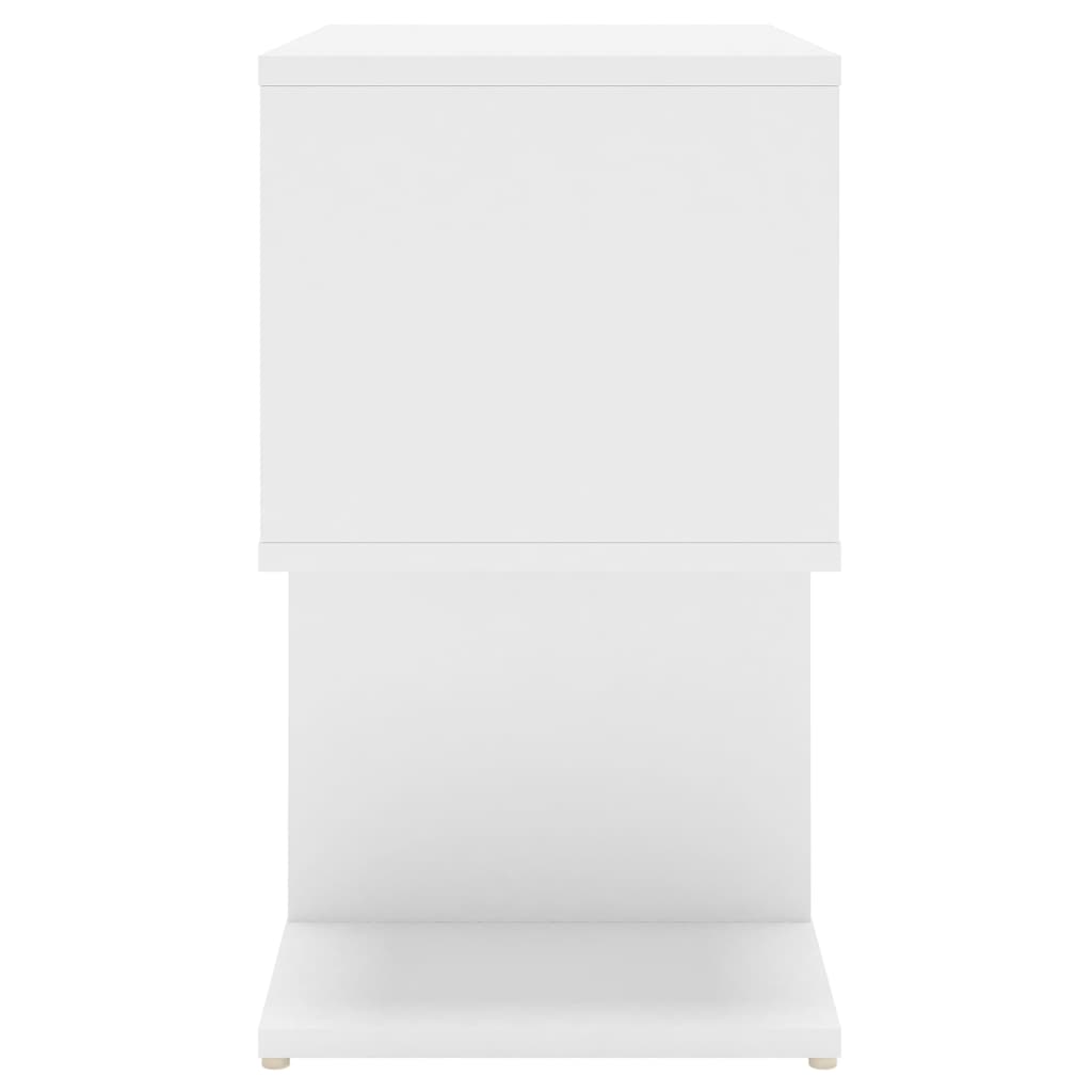 Nachtkastjes 50X30X51,5 Cm Spaanplaat 2 Wit
