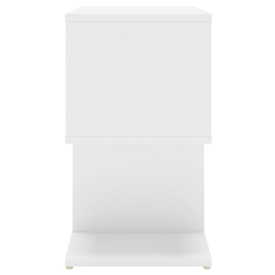 Nachtkastjes 50X30X51,5 Cm Spaanplaat 2 Wit