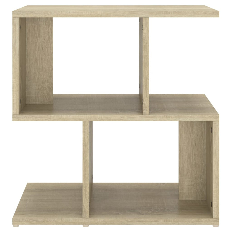 Nachtkastje 50X30X5,5 Cm Spaanplaat Kleurig 1 Sonoma eiken