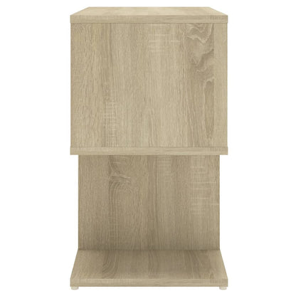 Nachtkastje 50X30X5,5 Cm Spaanplaat Kleurig 1 Sonoma eiken