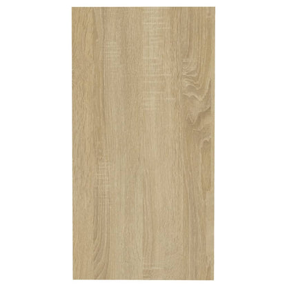 Bijzettafel 50X26X50 Cm Spaanplaat Kleurig Sonoma eiken