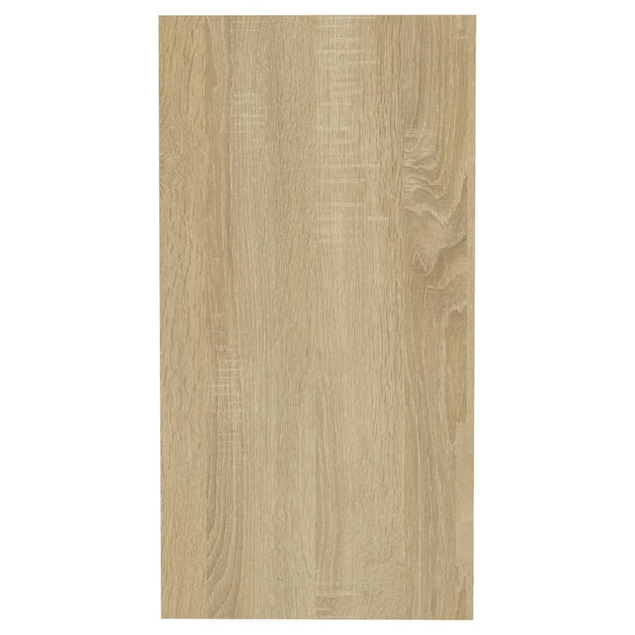 Bijzettafel 50X26X50 Cm Spaanplaat Kleurig Sonoma eiken
