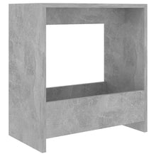 Bijzettafel 50X26X50 Cm Spaanplaat Betongrijs