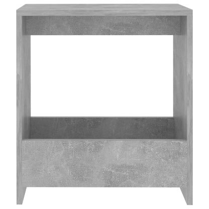 Bijzettafel 50X26X50 Cm Spaanplaat Betongrijs