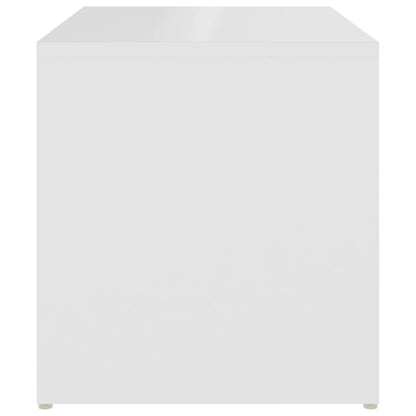 Bijzettafel 59X36X38 Cm Spaanplaat Wit