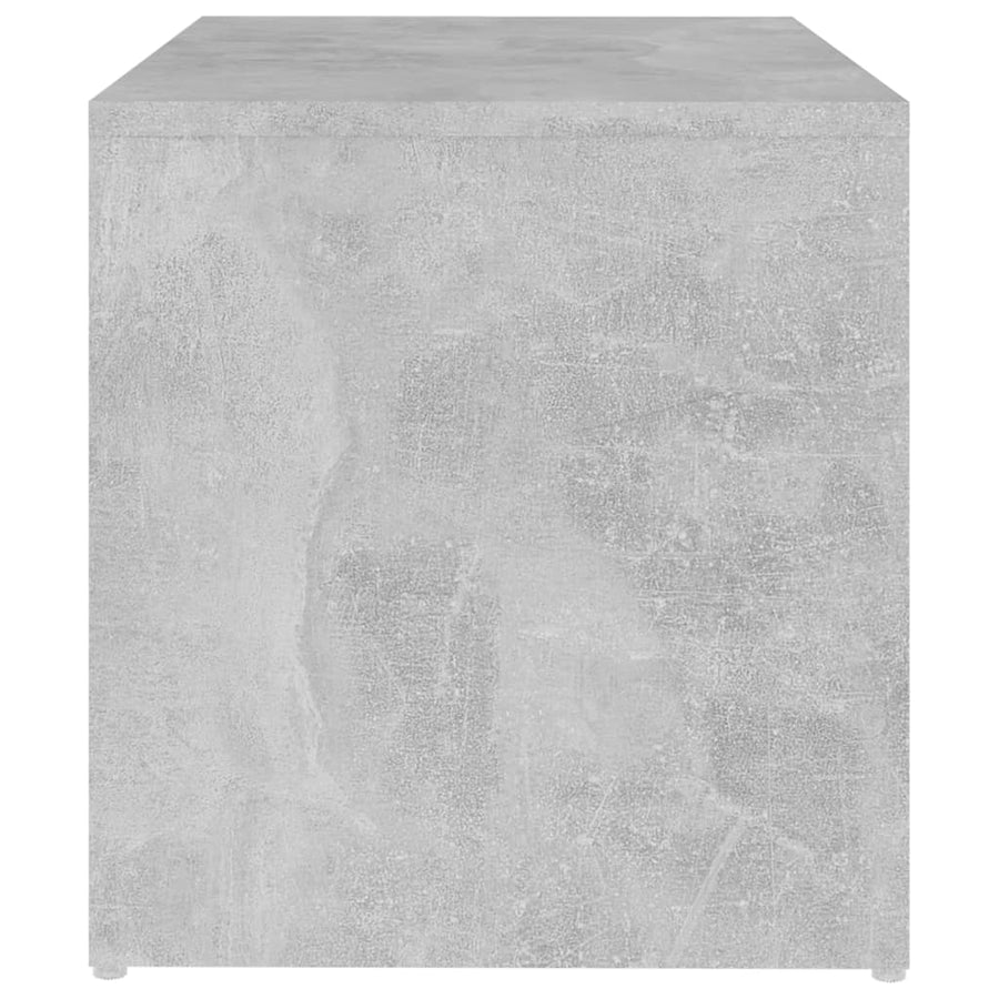 Bijzettafel 59X36X38 Cm Spaanplaat Betongrijs