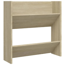 Wandschoenenkast 60X18X60 Cm Spaanplaat Sonoma Eikenkleurig 60 x 18 x 60 cm