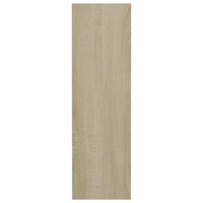 Wandschoenenkasten 2 St 60X18X60 Cm Spaanplaat Sonoma Eiken 60 x 18 x 60 cm