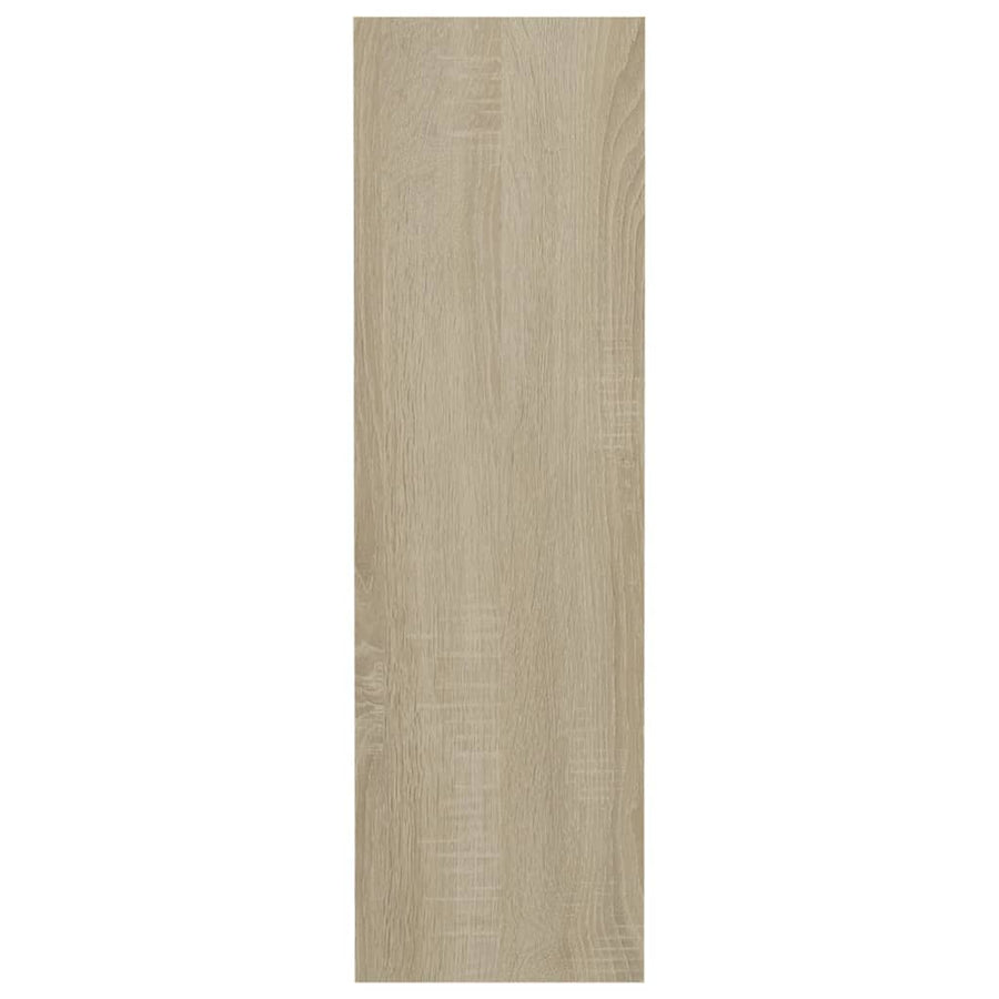 Wandschoenenkasten 2 St 60X18X60 Cm Spaanplaat Sonoma Eiken 60 x 18 x 60 cm