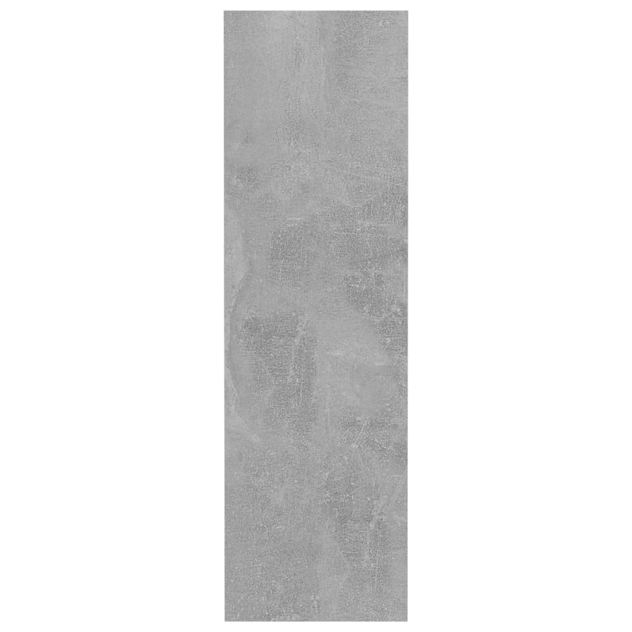 Wandschoenenkast 60X18X60 Cm Spaanplaat Betongrijs 60 x 18 x 60 cm