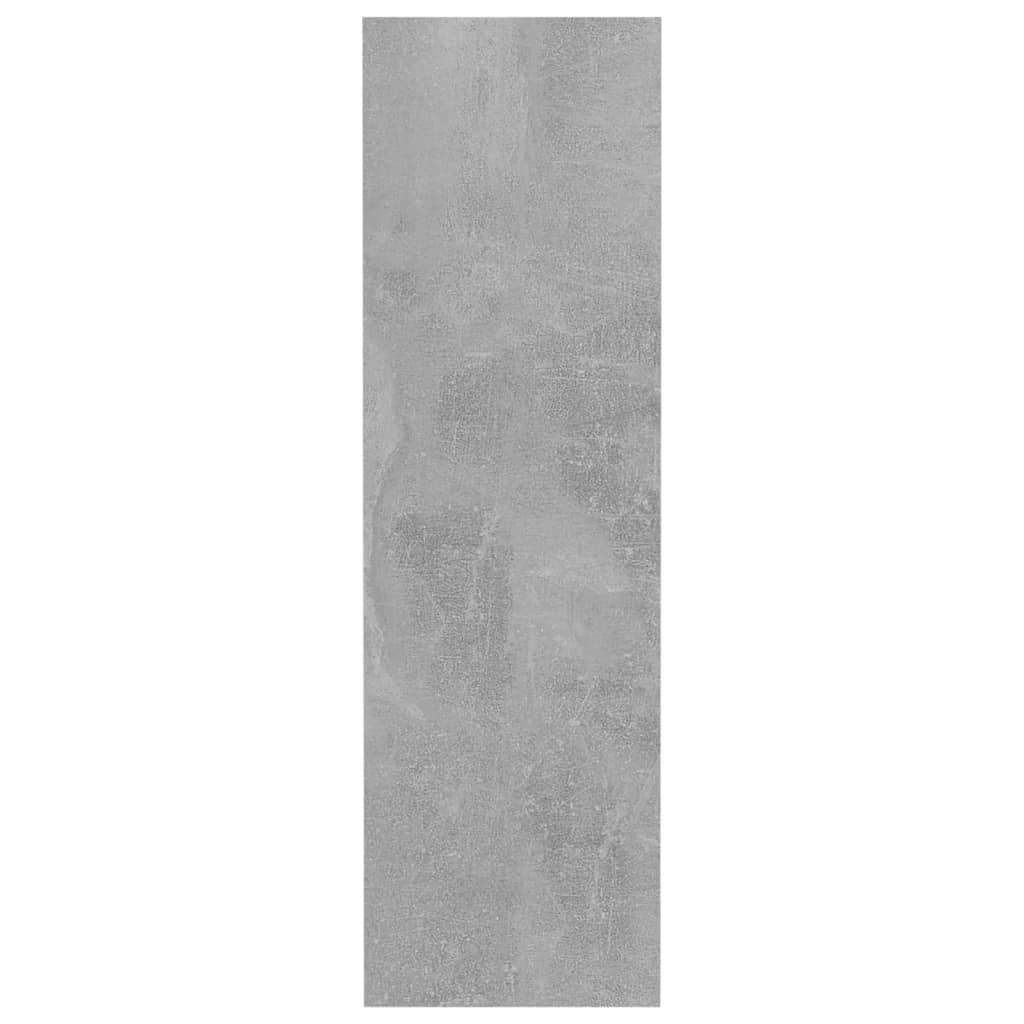 Wandschoenenkasten 2 St 60X18X60 Cm Spaanplaat Betongrijs 60 x 18 x 60 cm