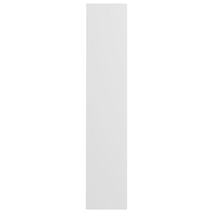 Wandschoenenkast 60x18x90 cm spaanplaat wit