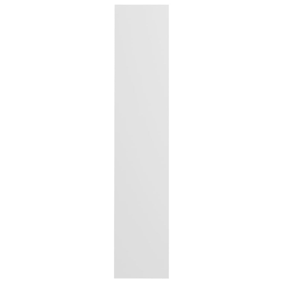 Wandschoenenkast 60x18x90 cm spaanplaat wit