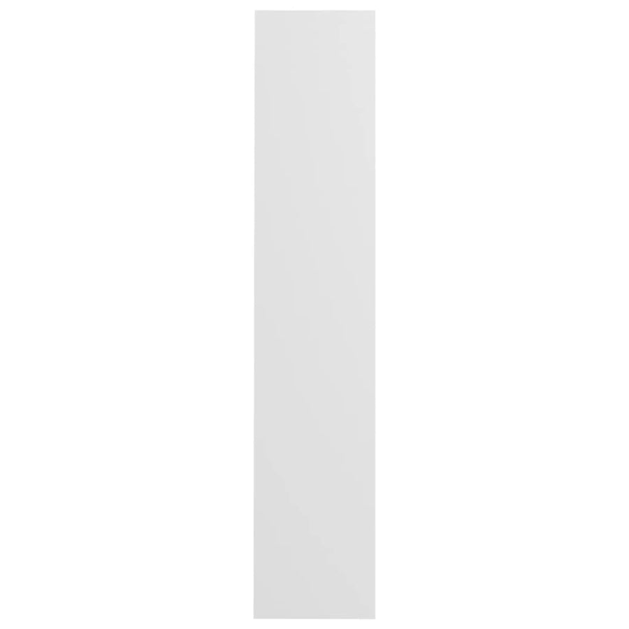 Wandschoenenkasten 2 st 60x18x90 cm spaanplaat wit