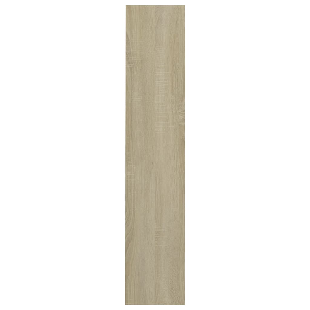 Wandschoenenkast 60x18x90 cm spaanplaat sonoma eikenkleurig
