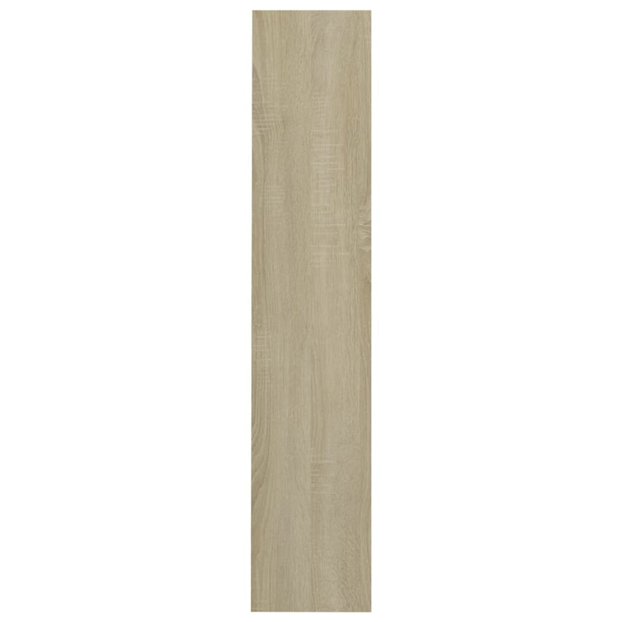 Wandschoenenkast 60x18x90 cm spaanplaat sonoma eikenkleurig