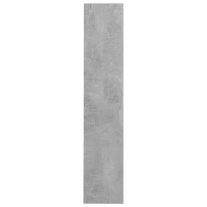 Wandschoenenkasten 2 st 60x18x90 cm spaanplaat betongrijs