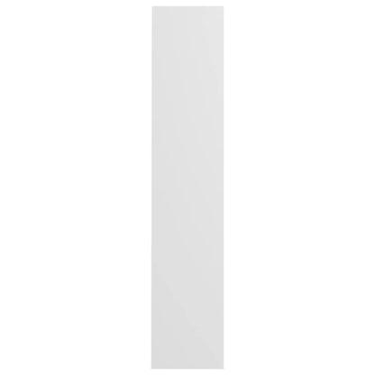 Wandschoenenkasten 2 st 80x18x90 cm spaanplaat wit